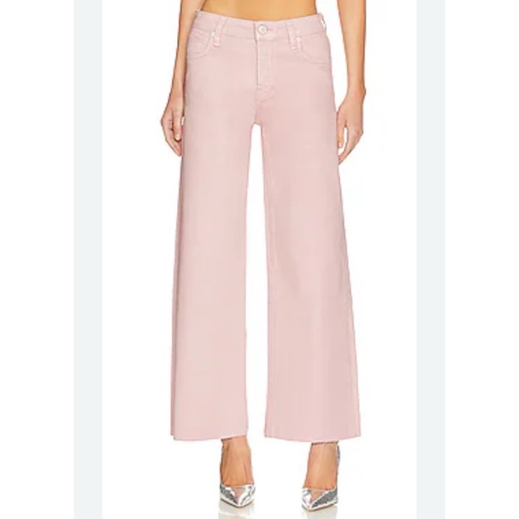 Hudson Jeans Denim - Brand New! Hudson Rosie High Rise Wide Leg Coated Violet